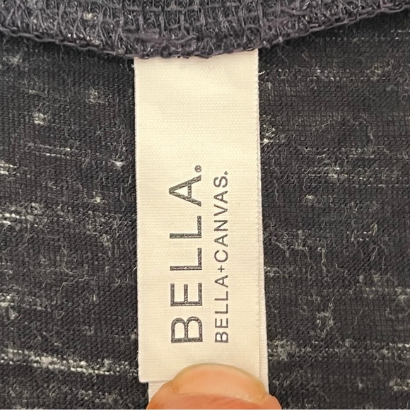 Women’s Bella + Canvas Gym Workout Tank Top Tap Backs & Tacos Gray Size Small - Picture 3 of 8